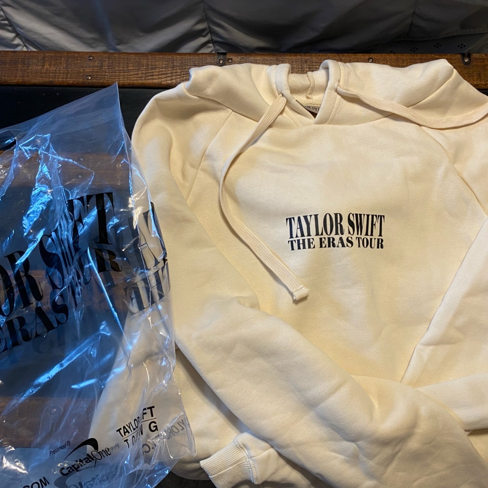 Taylor Swift Era Tour Cream Hoodie
